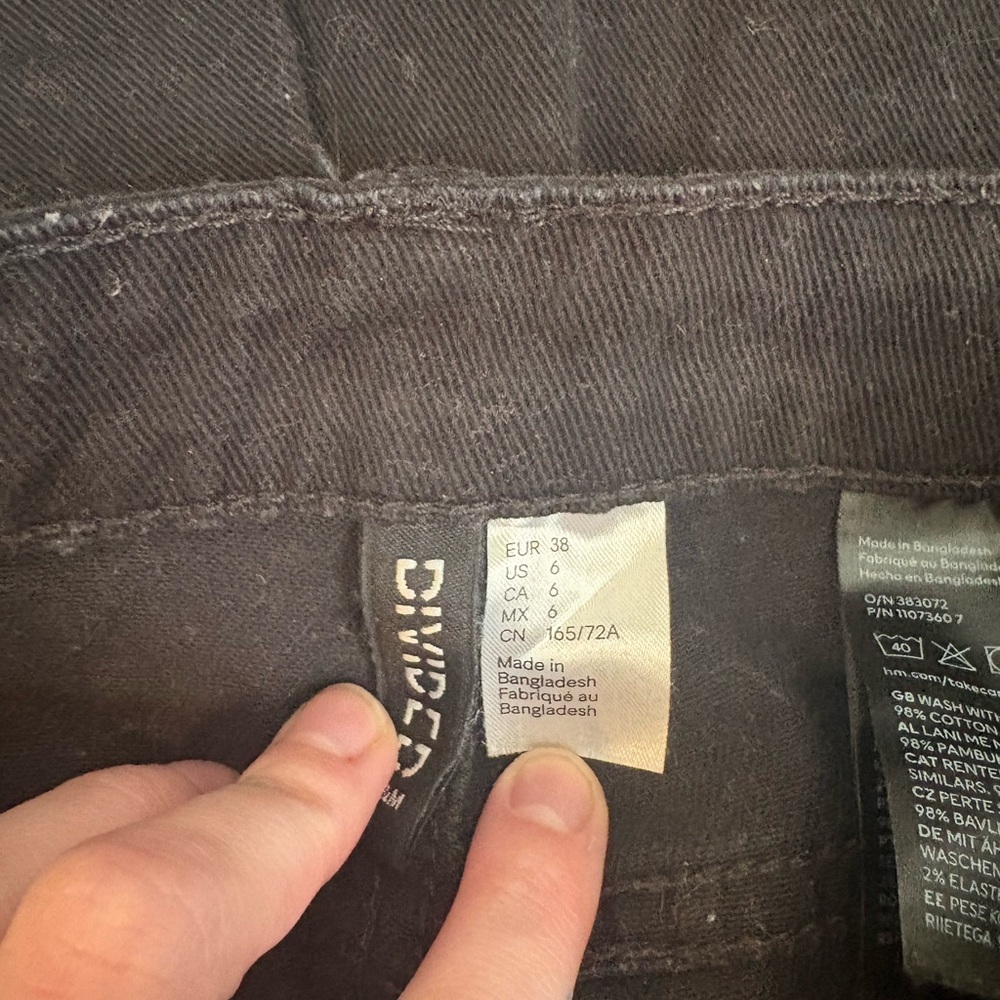 Divided High Rise Women’s Jeans in Black